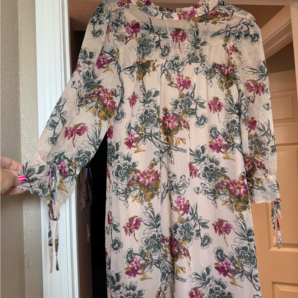 Express Floral Patterned Dress